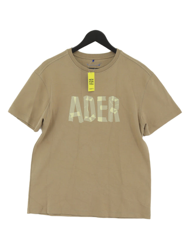 Ader Women's T-Shirt XL Green Cotton with Polyester