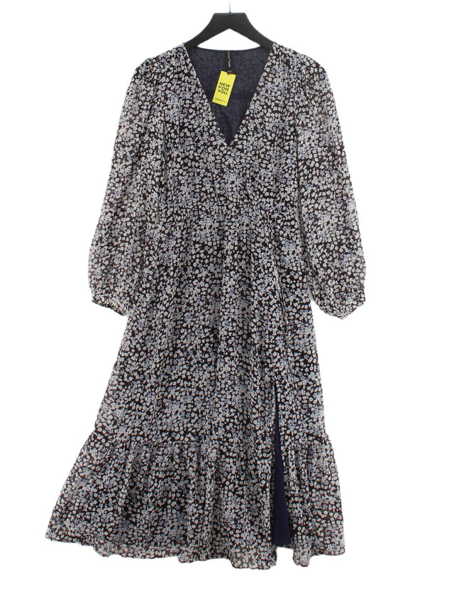 MNG Women's Maxi Dress XS Black 100% Polyester