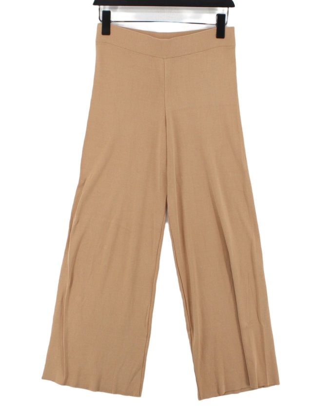 Zara Women's Suit Trousers S Tan 100% Other