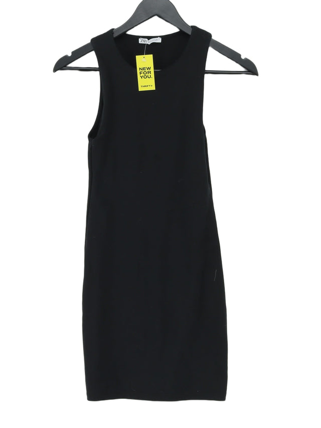 Zara Women's Mini Dress S Black 100% Other