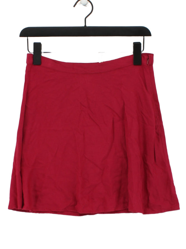 Kimchi Blue Women's Midi Skirt S Pink 100% Rayon