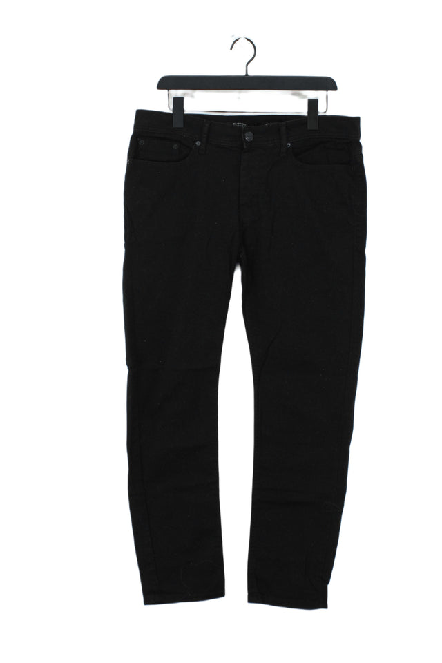 Burton Men's Jeans W 34 in Black 100% Cotton