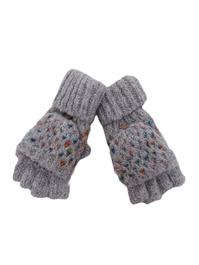 FatFace Women's Gloves Grey 100% Other