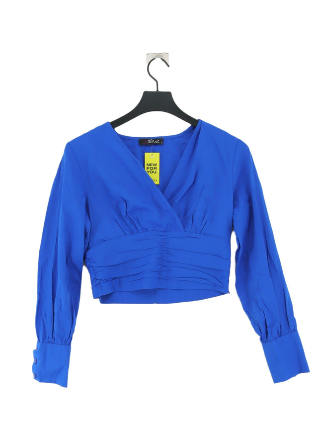 Gdg Actuel Women's Top M Blue 100% Polyester