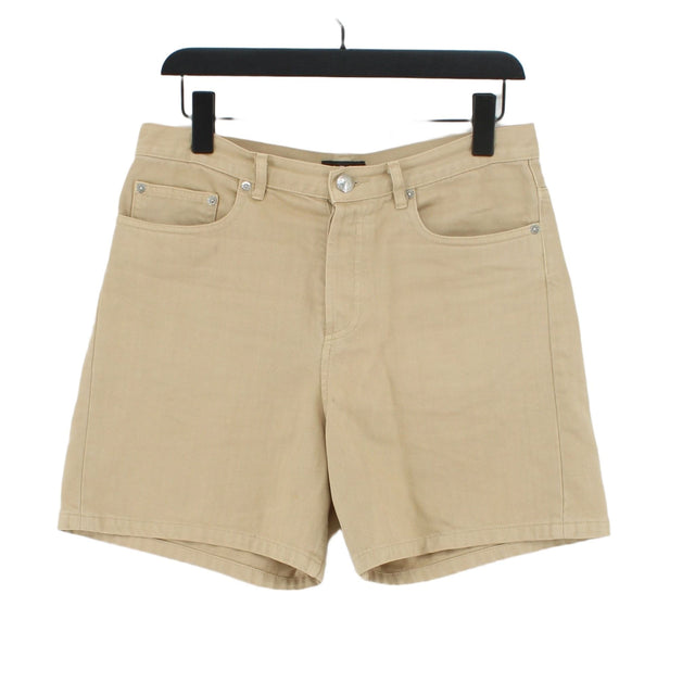 A.P.C. Men's Shorts XS Tan 100% Cotton