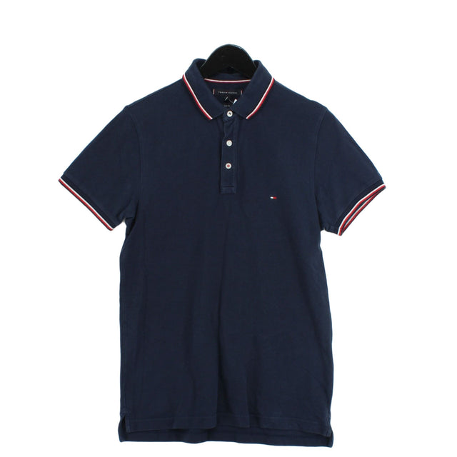 Tommy Hilfiger Men's Polo M Blue 100% Other
