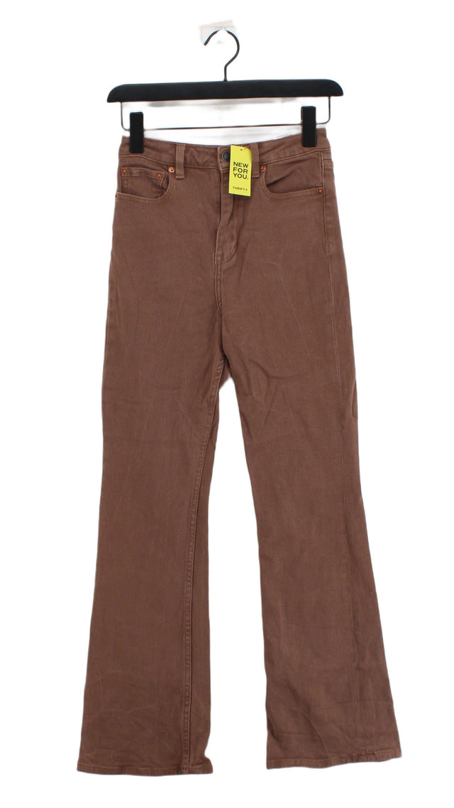 Motel Rocks Women's Jeans XS Brown Cotton with Spandex