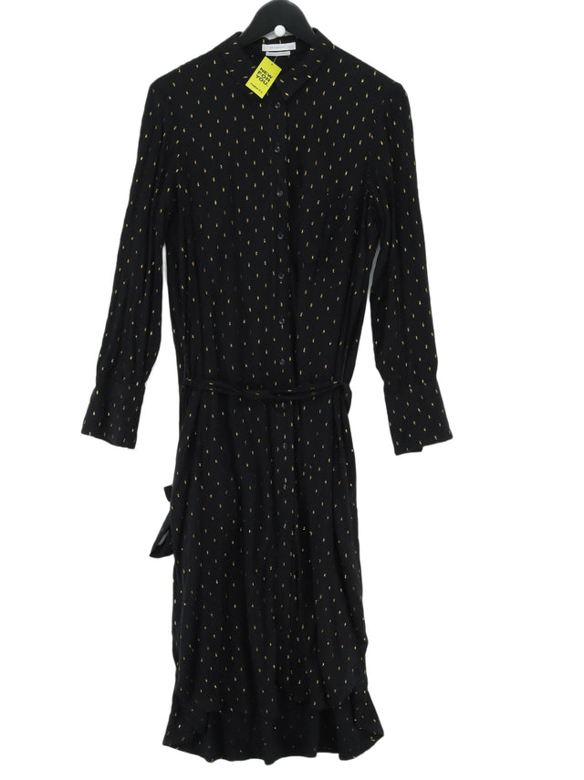 Reserved Women's Midi Dress UK 10 Black 100% Other