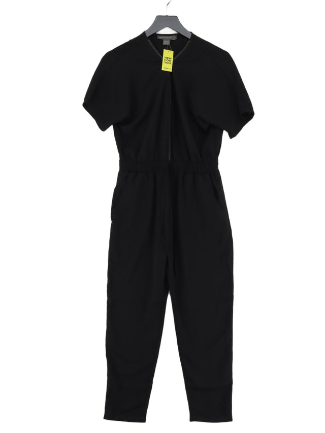 French Connection Women's Jumpsuit UK 8 Black 100% Polyester
