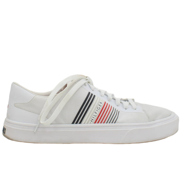 Tommy Hilfiger Men's Trainers UK 9 White 100% Other
