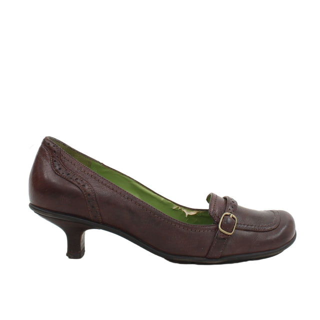 Kenneth Cole Women's Heels UK 4.5 Brown Leather with Other