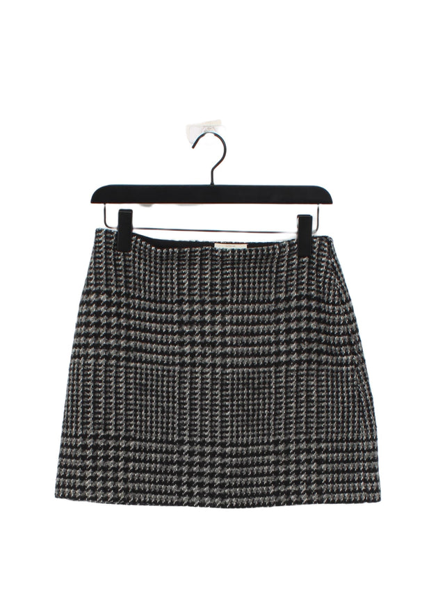Jack Wills Women's Midi Skirt UK 10 Grey