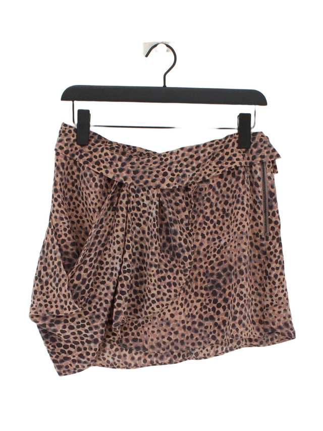 Twenty8twelve Women's Mini Skirt UK 10 Multi Silk with Polyester, Viscose