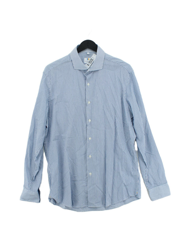 Richard James Men's Shirt Collar: 16.5 in White 100% Cotton