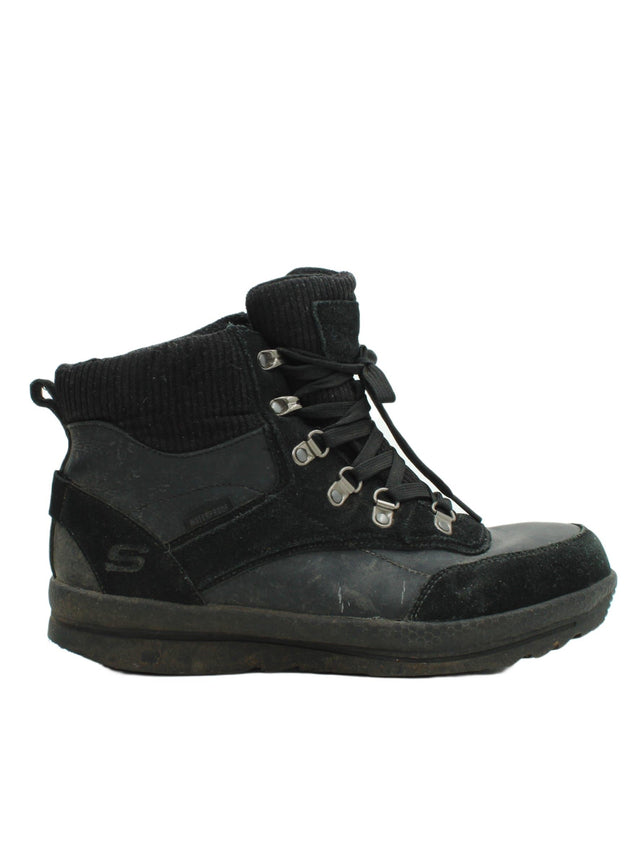Skechers Men's Boots UK 7 Black 100% Other
