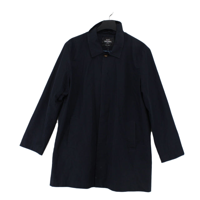 Harry Brown Women's Coat L Blue 100% Polyester