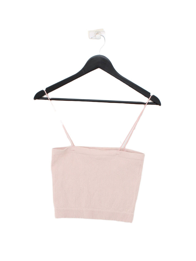 Urban Outfitters Women's Top S Pink 100% Other