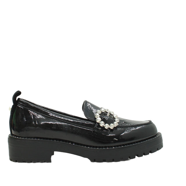 Miss KG Women's Flat Shoes UK 4.5 Black 100% Other