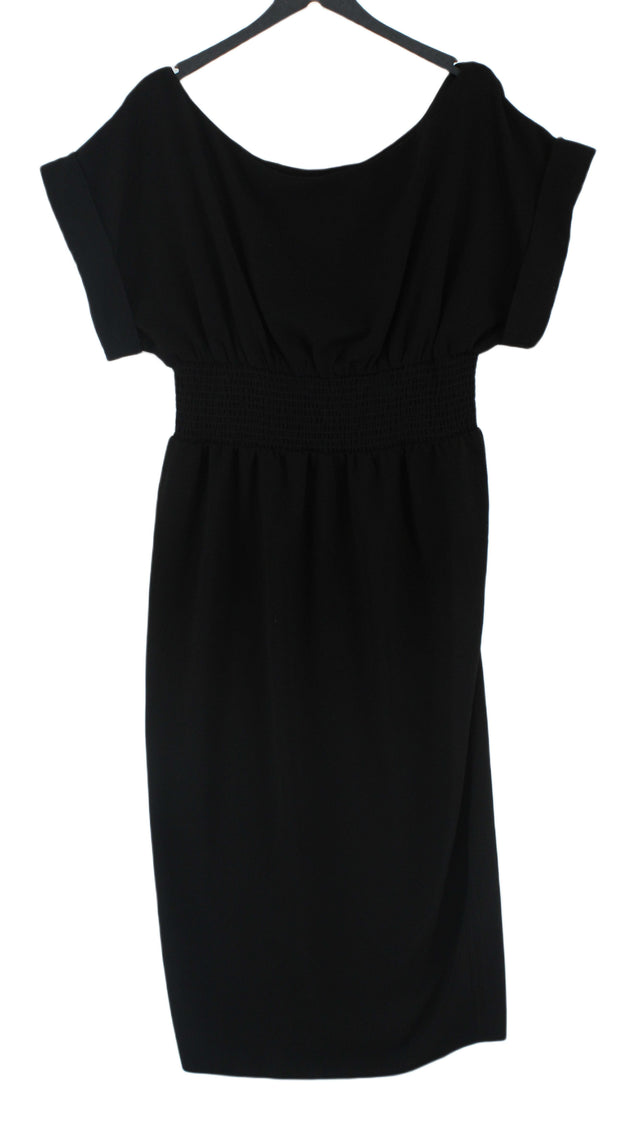 Asos Women's Maxi Dress UK 12 Black Elastane with Polyester