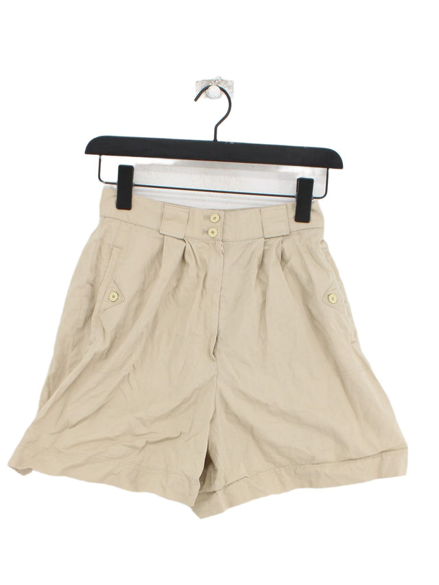 Wolsey Women's Shorts W 24 in Cream 100% Other