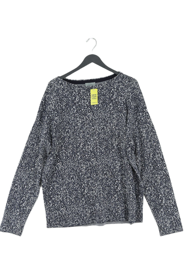 COS Women's Top L Multi Wool with Cotton