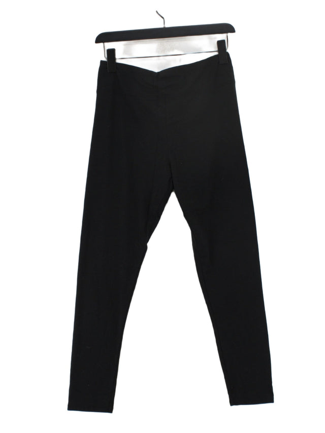 Hollister Women's Sports Bottoms L Black Cotton with Elastane, Polyester