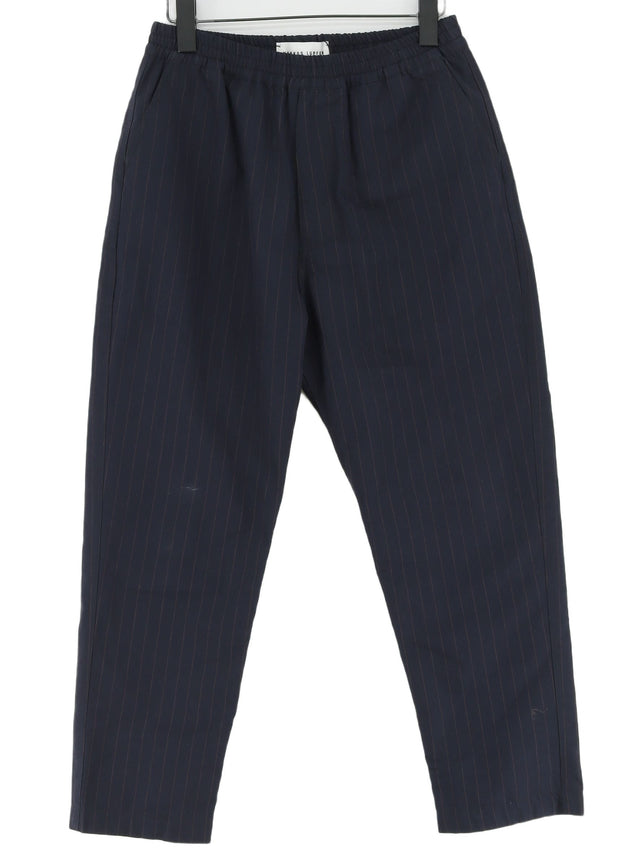 Markus Lupfer Women's Suit Trousers W 28 in Blue 100% Other