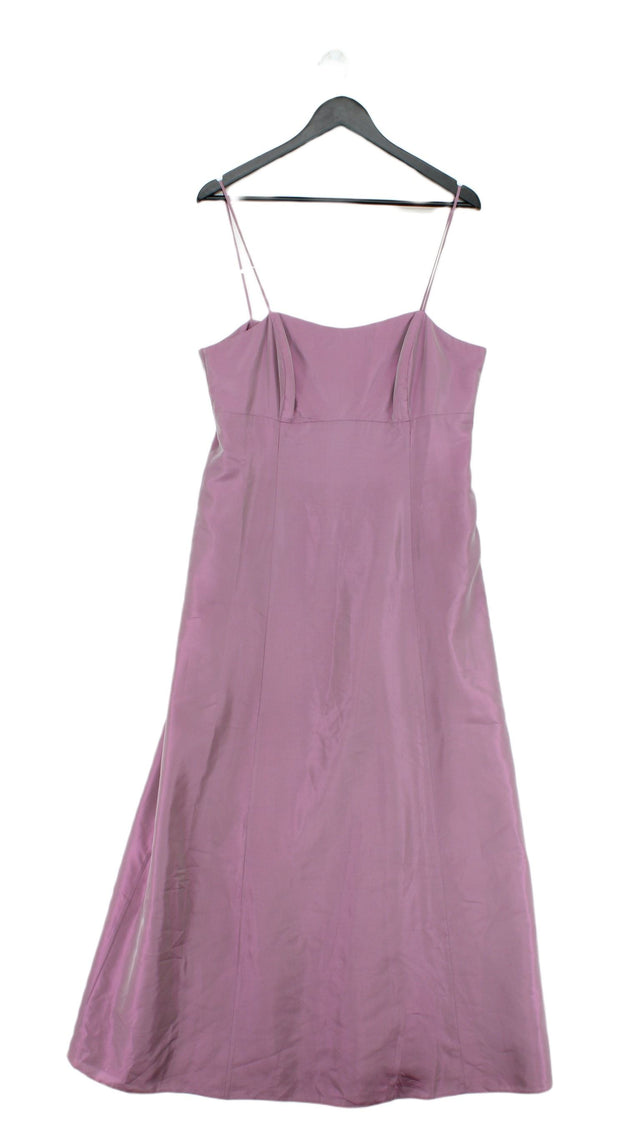 Ariella Women's Maxi Dress UK 16 Purple Other with Polyamide, Polyester