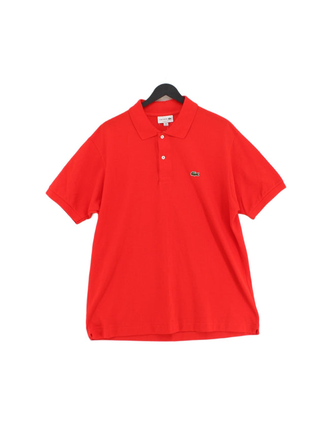 Lacoste Men's Polo XL Red 100% Cotton