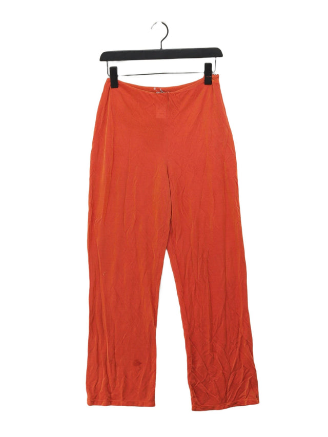 Emporio Armani Women's Suit Trousers UK 12 Orange 100% Other
