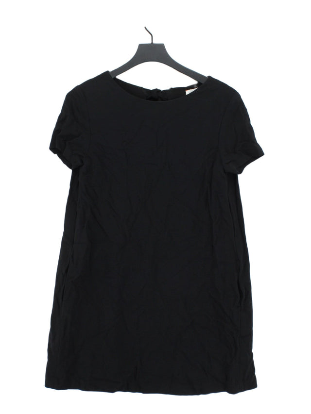 Chinti & Parker Women's Midi Dress S Black Viscose with Elastane, Silk