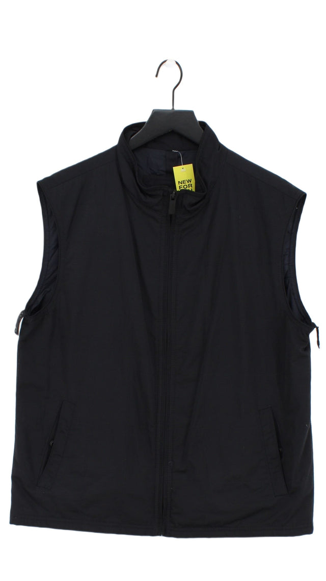 Massimo Dutti Men's Coat XL Black 100% Other