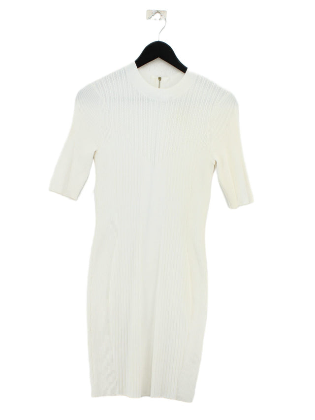 Ted Baker Women's Midi Dress UK 10 White 100% Other