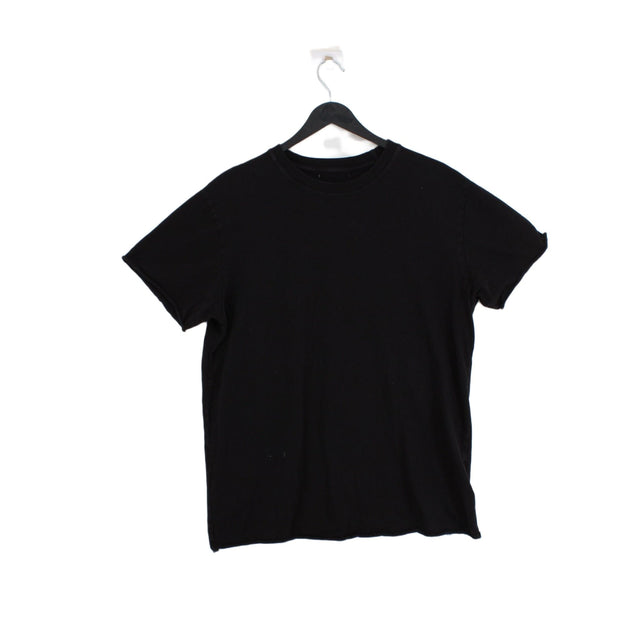 John Elliott Men's T-Shirt M Black 100% Cotton
