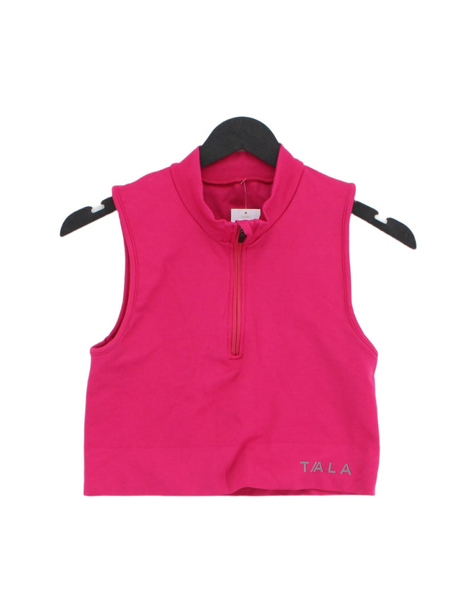 Tala Women's Top L Pink Polyamide with Elastane