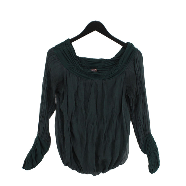 Phase Eight Women's Top S Green 100% Viscose