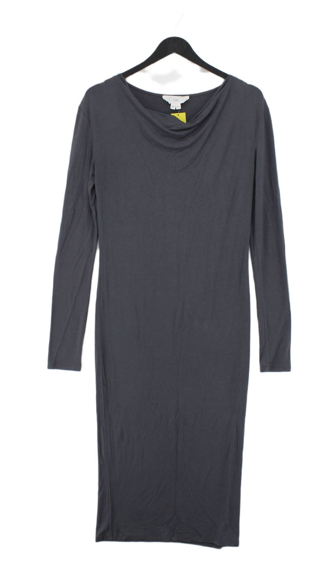 Charli Women's Midi Dress UK 10 Grey Viscose with Elastane