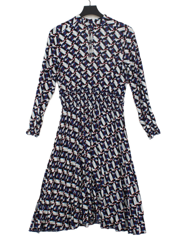 United Colors Of Benetton Women's Midi Dress M Multi 100% Viscose