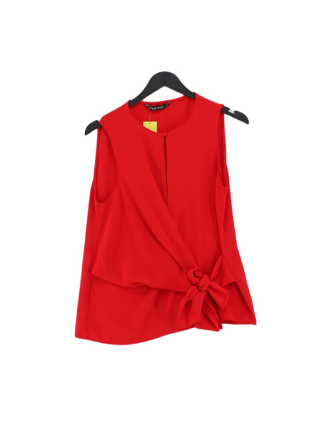 Zara Women's Blouse M Red 100% Other