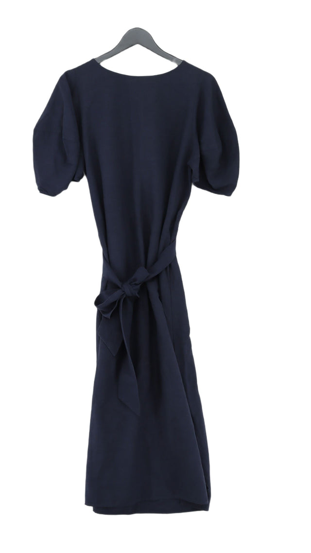 Mijeong Park Women's Maxi Dress XS Blue Linen with Rayon