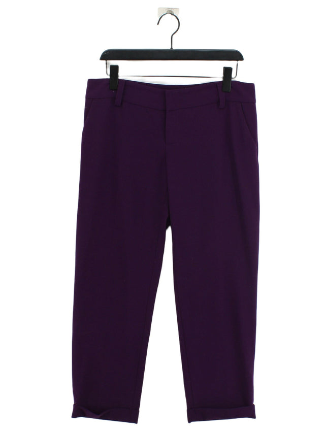 Alice + Olivia Women's Suit Trousers UK 10 Purple
