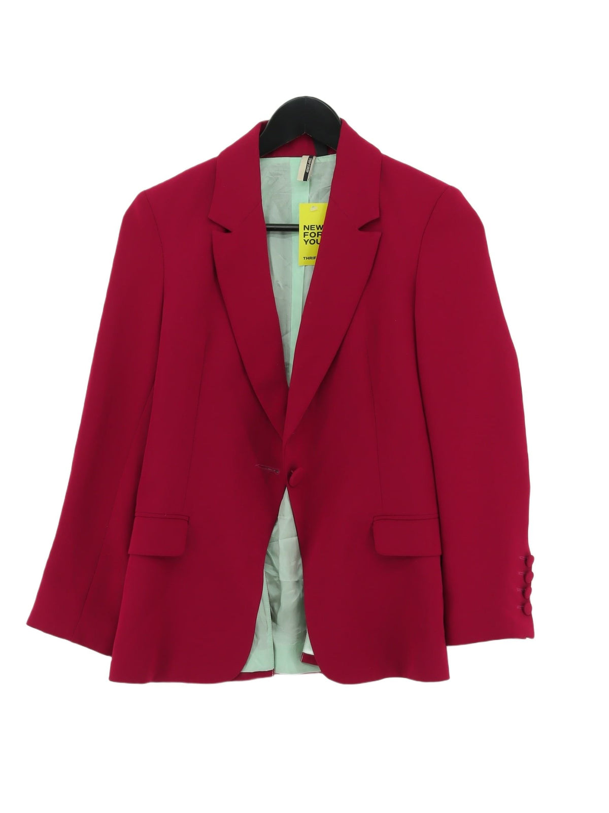 Topshop Women s Blazer Uk 6 Purple 100 Polyester