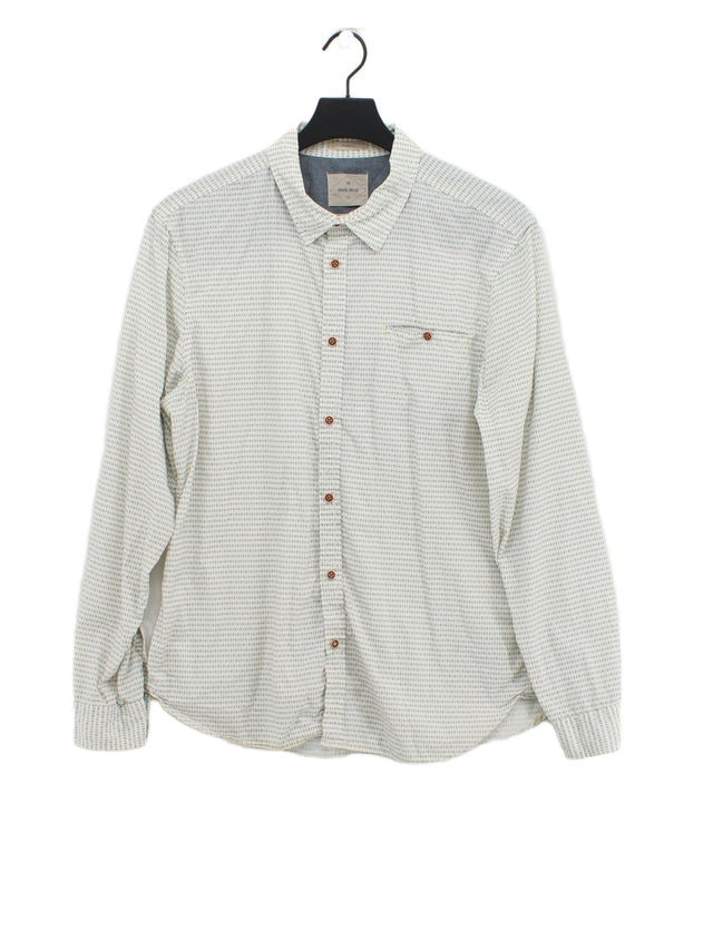 White Stuff Men's Shirt L White 100% Cotton