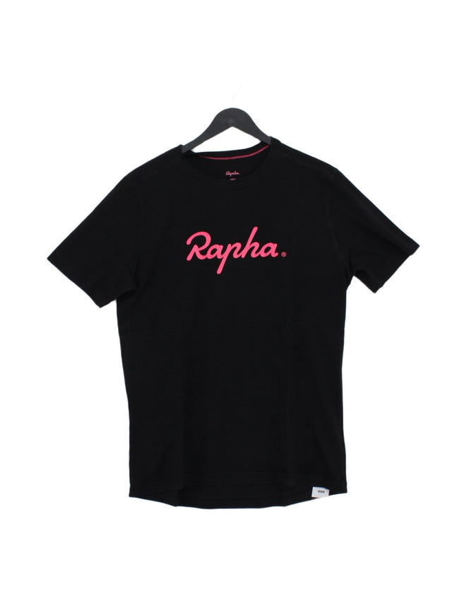 Rapha Women's T-Shirt L Black 100% Cotton