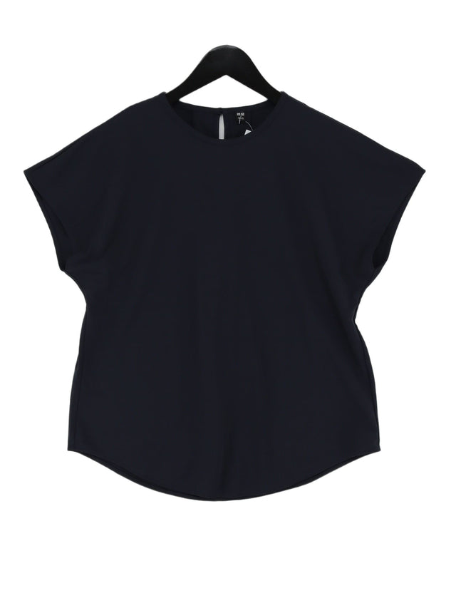 Uniqlo Women's Blouse S Blue 100% Other