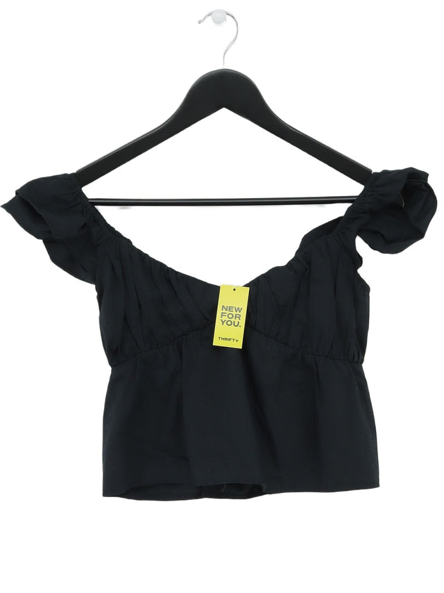 Abercrombie & Fitch Women's Top XS Black Cotton with Polyester