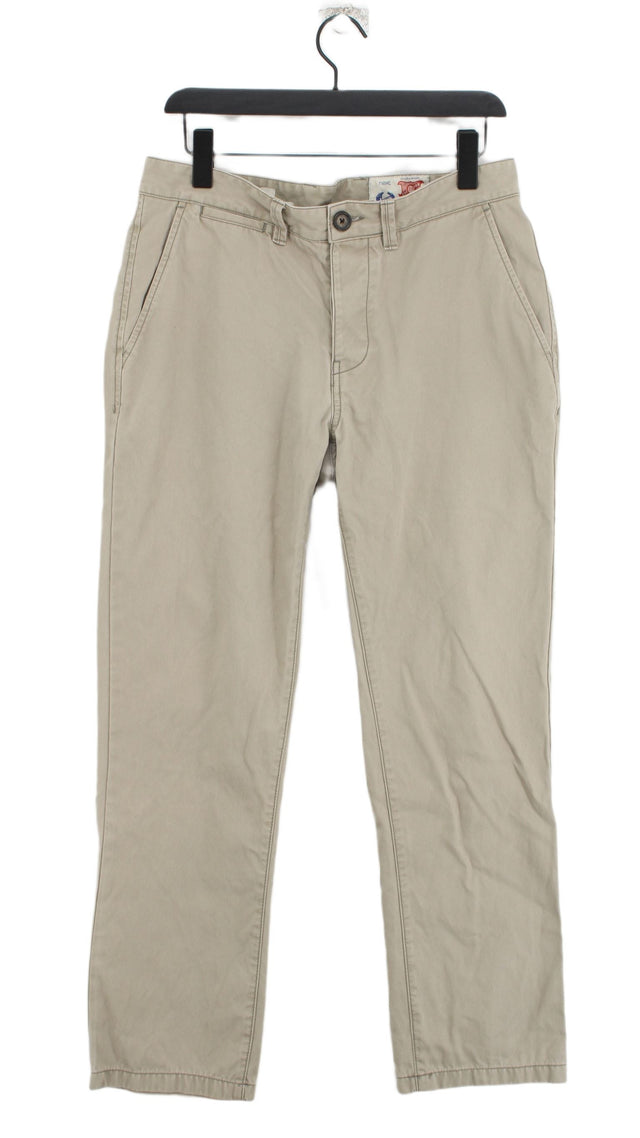 Next Men's Jeans W 32 in Cream 100% Cotton