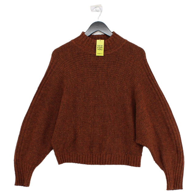 New Look Women's Jumper M Brown Polyester with Acrylic, Elastane, Nylon