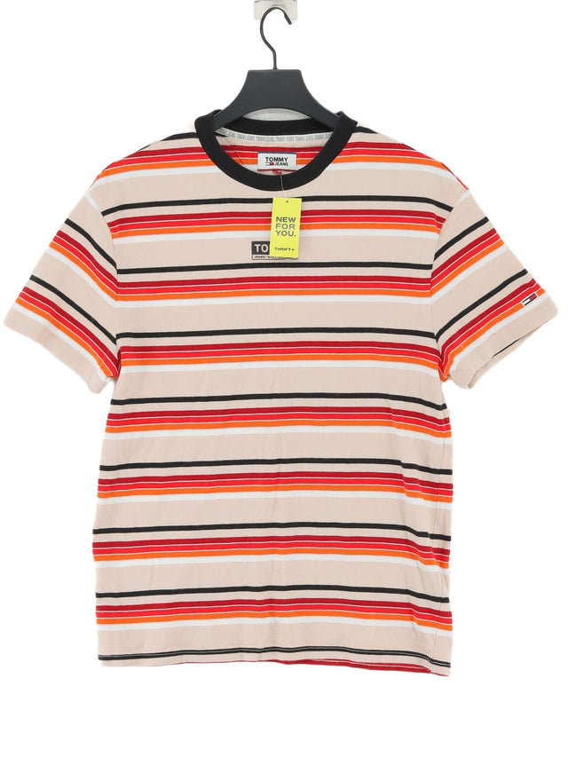 Tommy Jeans Men's T-Shirt S Multi 100% Cotton