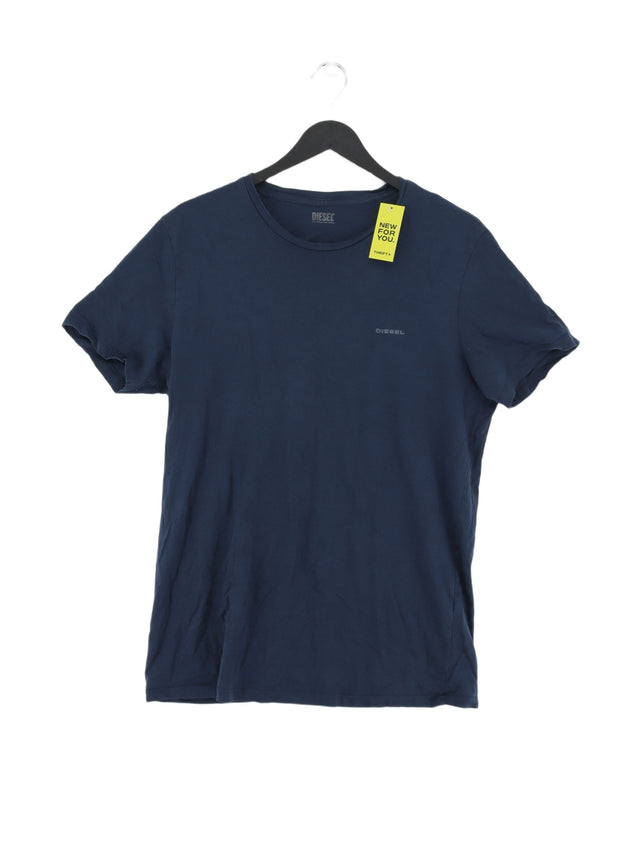 Diesel Women's T-Shirt XL Blue 100% Other